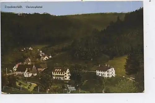 Freudenstadt Schwarzwald Christophstal gl1916? 40.906