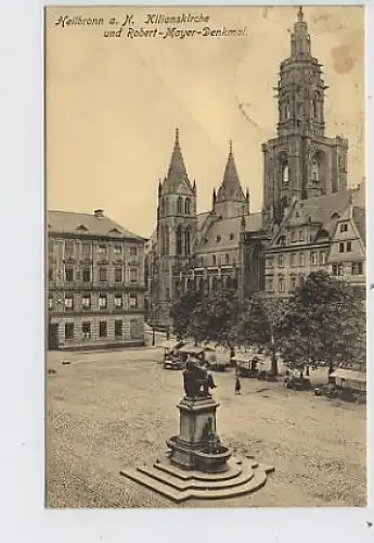 Heilbronn Kilianskirche Denkmal feldpgl1916 32.323