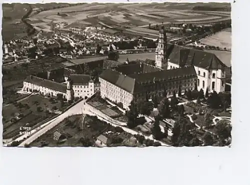 Neresheim Schlossanlage Gesamtansicht Foto ngl 14.119