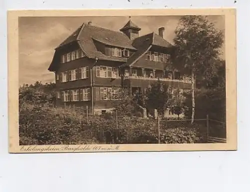 Bad Liebenzell Erholungsheim Burghalde gl1925 40.209