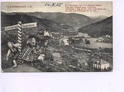 Lautenbach i.R. Gesamtansicht bahnpgl1915 14.179