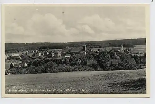 Schömberg b.Wildbad Ansicht gl1933 30.875