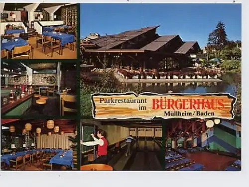 Müllheim/Baden-Parkrestaurant im Bürgerhaus ngl 35.746