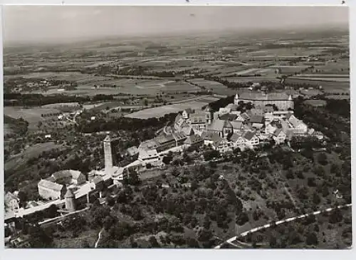 Waldenburg Gesamtansicht Fotokarte ngl 32.456