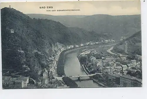 Bad Ems von der Bismarck-Promenade ngl 41.043