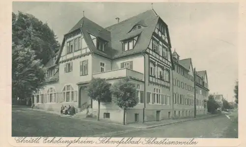 Christl. Erholungsheim Schwefelbad gl1928 11.033