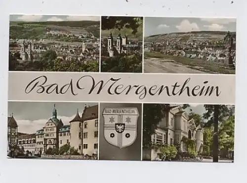 Bad Mergentheim - Teilansicht gl1960 35.806