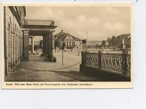 Kassel Blick v.Roten Palais>Staatstheather ngl 13.566