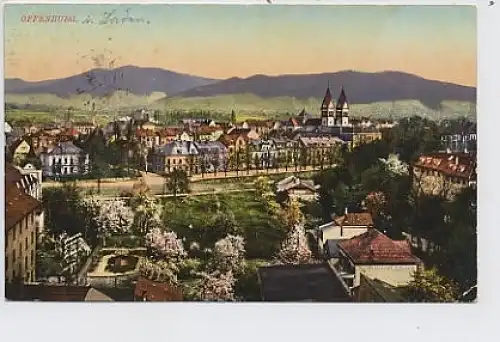 Offenburg Gesamtansicht feldpgl1915 36.030