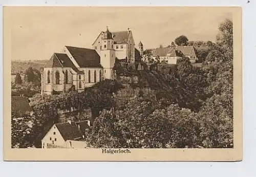 Haigerloch Hohenz. Blick zur Kirche ngl 30.667