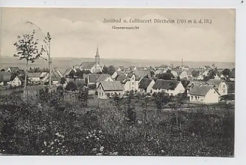 Bad Dürrheim Schwarzwald Gesamtansicht gl1909 30.860