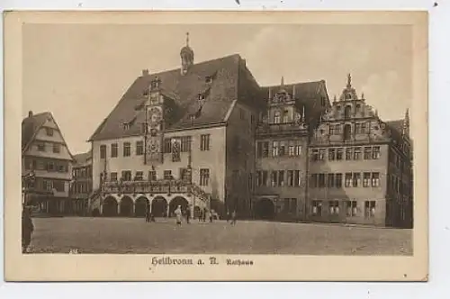 Heilbronn a.N. altes Rathaus ngl 40.832