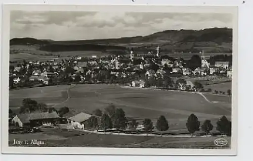 Isny i.A. Gesamtansicht Fotokarte ngl 32.820