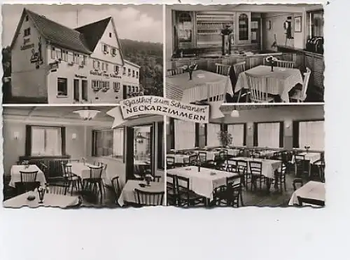 Neckarzimmern Gasthof zum Schwanen Fotokarte ngl 14.056