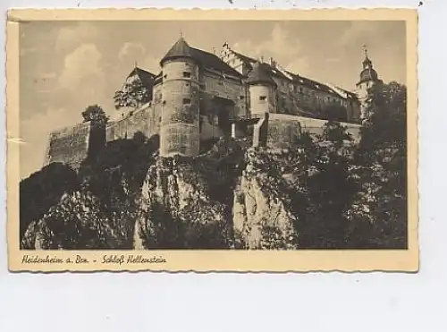 Heidenheim Schloss Hellenstein gl1936 14.088