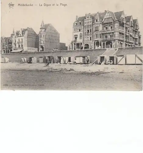 Middelkerke La Digue et la Plage gl191 23.916