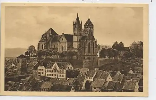 Altbreisach mit Kirche ngl 40.102