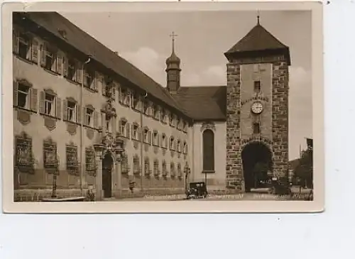 Villingen Schwarzwald Bickentor u.Kloster gl1939 40.141