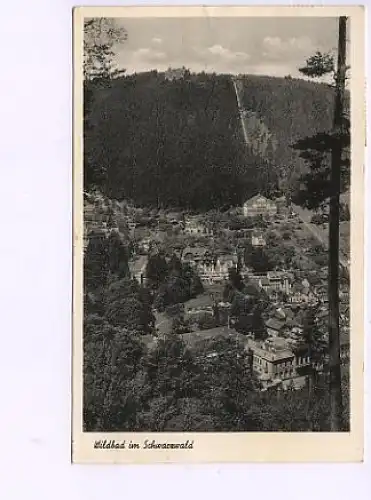 Wildbad Gesamtansicht gl1954 14.157