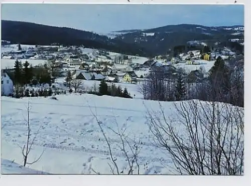 Häusern Gesamtansicht im Schnee ngl 36.218