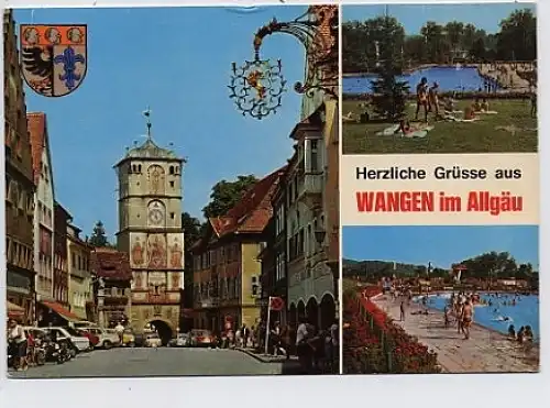 Wangen i.A. Herrenstraße Tor Freibad gl1983 36.196