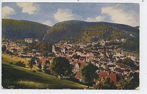 Triberg Schwarzwald alte Ansicht ngl 40.139