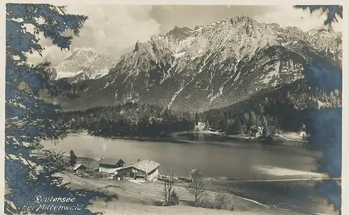 Lautersee bei Mittenwald Panorama ngl 126.122