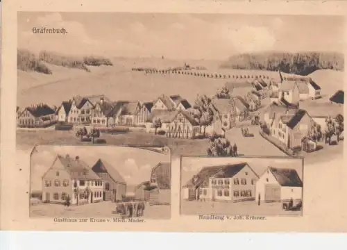 Gräfenbuch Gasthaus zur Krone Handlung gl1918 72.926
