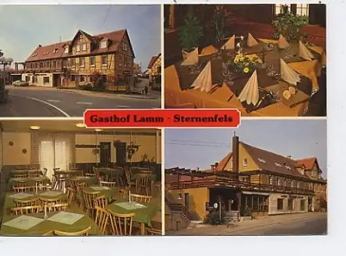 Sternenfels Gasthof Lamm 4 Ansichten gl1985 41.492