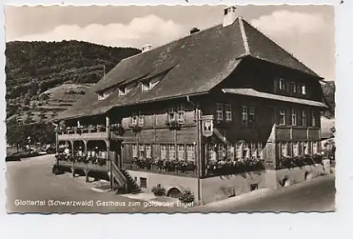 Glottertal Gasthaus zum goldenen Engel gl1964 41.754