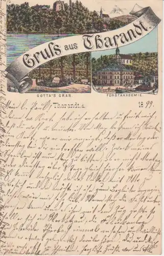 Gruß aus Tharandt Mehrbildkarte gl1899 86.665