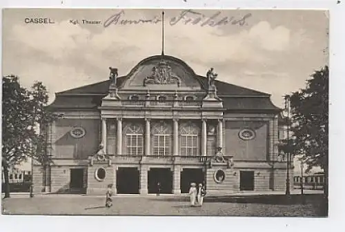 Cassel Kgl. Theater feldpgl1916 40.993