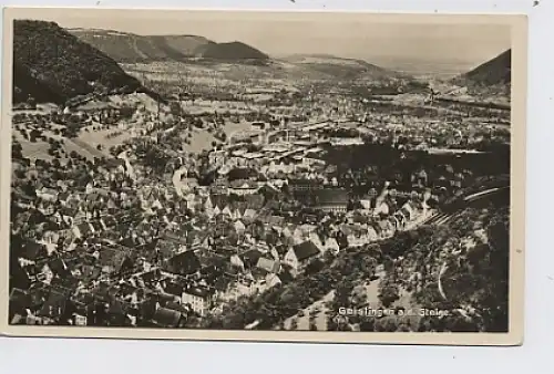 Geislingen/Steige Gesamtansicht Fotokarte ngl 33.262