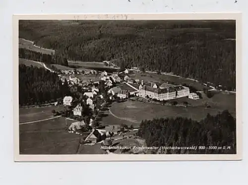 Friedenweiler Gesamtansicht Fotokarte ngl 36.420