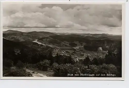 Blick vom Hochblauen auf den Belchen Foto ngl 33.363