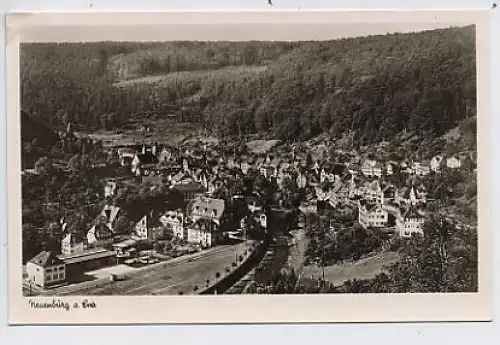 Neuenbürg a. Enz Gesamtansicht Fotokarte ngl 32.588