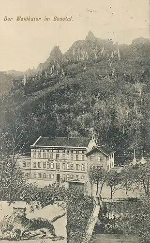 Der Waldkater im Bodetal bahnpgl1912 111.346