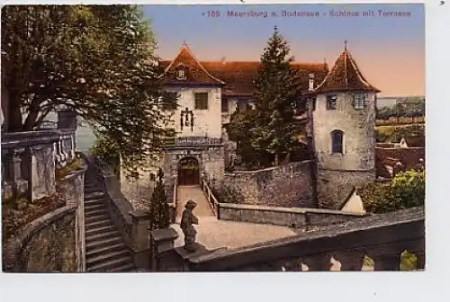 Meersburg Schloss mit Terrasse ngl 32.679