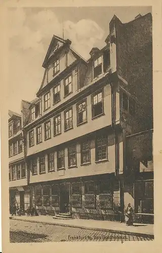 Frankfurt a.M. Goethehaus ngl 131.905