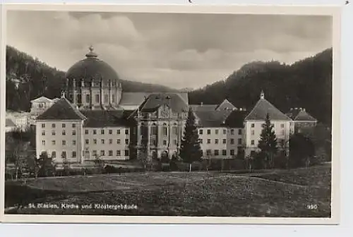 St. Blasien Kirche und Klostergebäude ngl 32.688