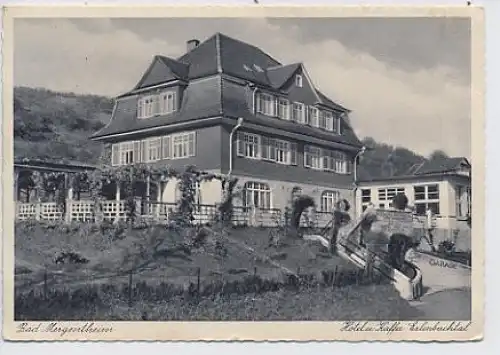 Bad Mergentheim Hotel Erlenbachtal feldpgl1942 32.496