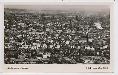 Heilbronn Blick auf die Stadt vom Wartberg ngl 33.023
