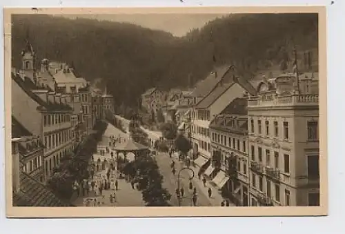 Triberg, Kurplatz, Fotokarte gl1929 33.838