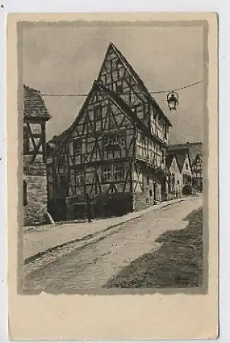 Wimpfen a.N. Altes Fachwerkhaus ngl 33.203