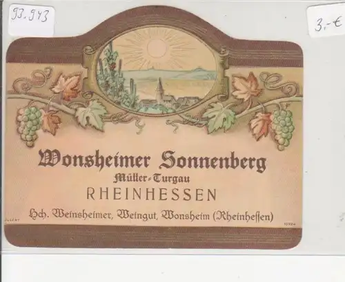 Monsheimer Sonnenberg Hch. Weinsheimer 93.943