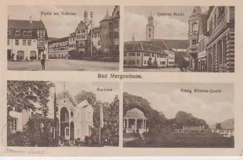 Bad Mergentheim Schloss Markt Kurhaus gl1918 93.253