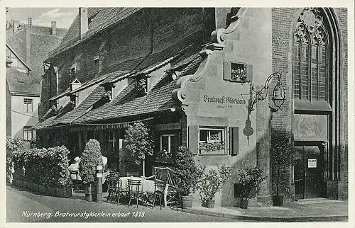 Nürnberg Bratwurst-Glöcklein gl1938 124.761