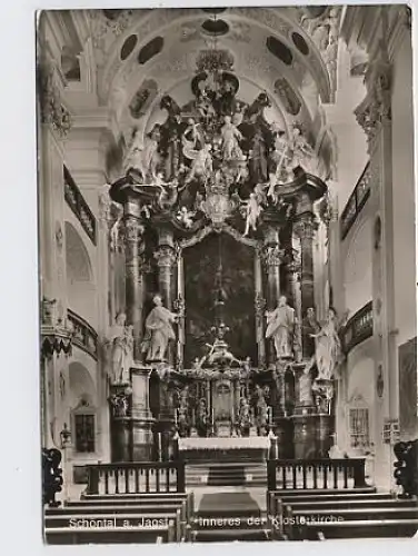 Schöntal Inneres der Klosterkirche ngl 32.541