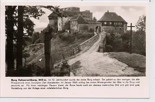 Salach/Schw. Gmünd Burg Hohenrechberg gl1961 32.517