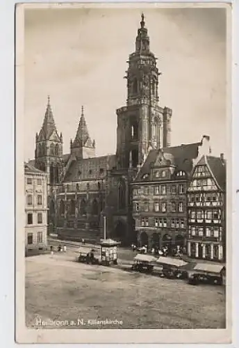 Heilbronn Partie an der Kilianskirche gl1938 32.483